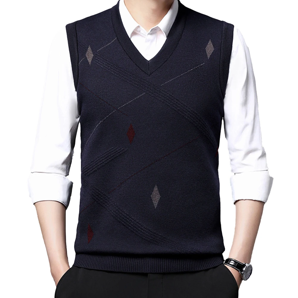Fashion Men's Slim Fit Sweater Vest Autumn V-Neck Knitted Tank Tops Sleeveless Pullovers Striped Tops Knitwear Vest For Male
Fashion Men's Slim Fit Sweater Vest Autumn V-Neck Knitted Tank Tops Sleeveless Pullovers Striped Tops Knitwear Vest For Male