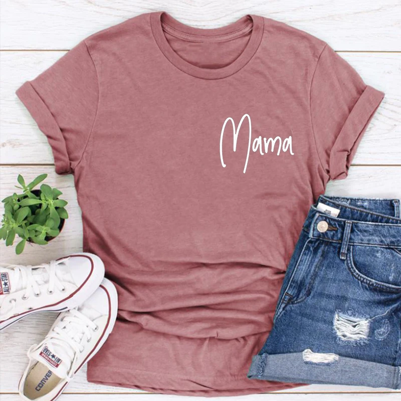 

Mom T Shirt Mothers Day Shirt Mom TShirts Mama T Shirt Love Mom T-Shirt Favorite Mom Shirts Shirt for Mama