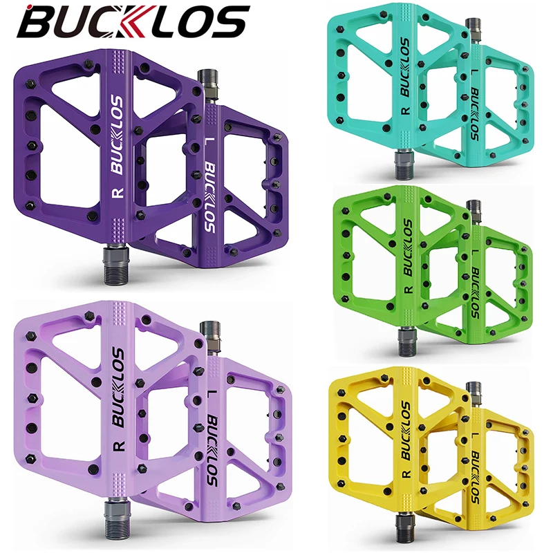 Нейлоновая велосипедная педаль BUCKLOS, уплотненный подшипник, широкие велосипедные, высокая прочность, для дорожных и горных велосипедов
Нейлоновая велосипедная педаль BUCKLOS, уплотненный подшипник, широкие велосипедные, высокая прочность, для дорожных и горных велосипедов