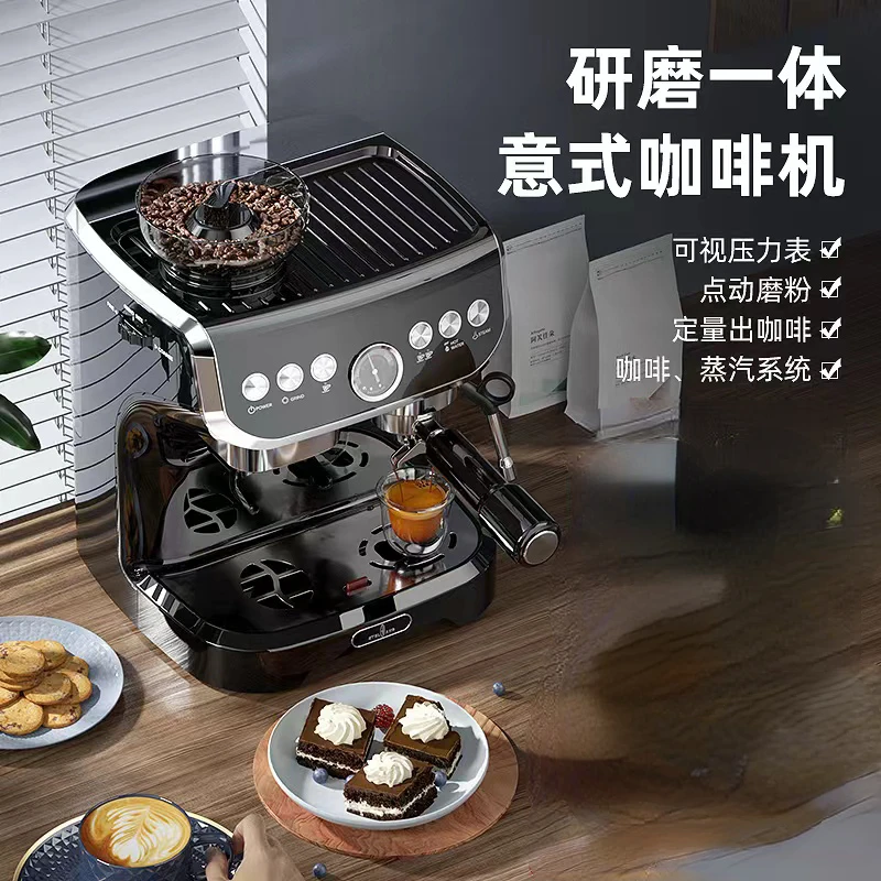 StelangInstant Italian Fully Semi-automatic Coffee Machine Coffee Bean Grinding Integrated Machine Coffee Maker
StelangInstant Italian Fully Semi-automatic Coffee Machine Coffee Bean Grinding Integrated Machine Coffee Maker