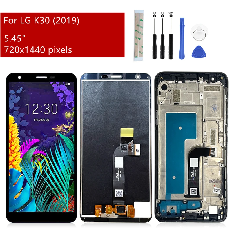 ЖК-дисплей для LG K30 2019, дисплей для телефона, ЖК-дисплей с цифровым преобразователем K30 2019, запасные части для ремонта экрана с инструментами
ЖК-дисплей для LG K30 2019, дисплей для телефона, ЖК-дисплей с цифровым преобразователем K30 2019, запасные части для ремонта экрана с инструментами
