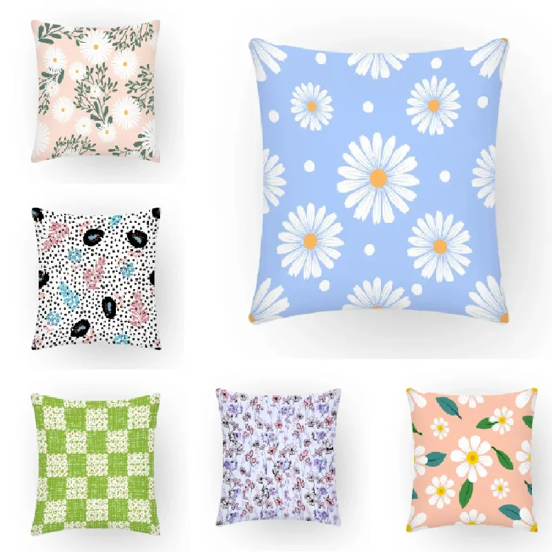 Daisy Grass Plaids Throw Pillows 18 Inches Polyster Classic Modern Fresh Natural Leisure Home Decorations Cushions Cover E2022
Daisy Grass Plaids Throw Pillows 18 Inches Polyster Classic Modern Fresh Natural Leisure Home Decorations Cushions Cover E2022