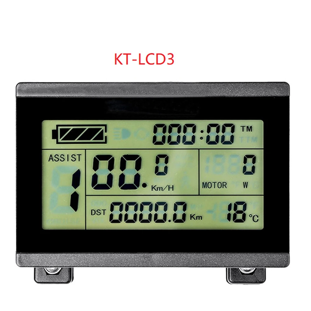 LCD Display Easy to Use E bike KT LCD3U LCD SM Display Meter with USB Socket Compatible with 24/36/48V E bikes
LCD Display Easy to Use E bike KT LCD3U LCD SM Display Meter with USB Socket Compatible with 24/36/48V E bikes