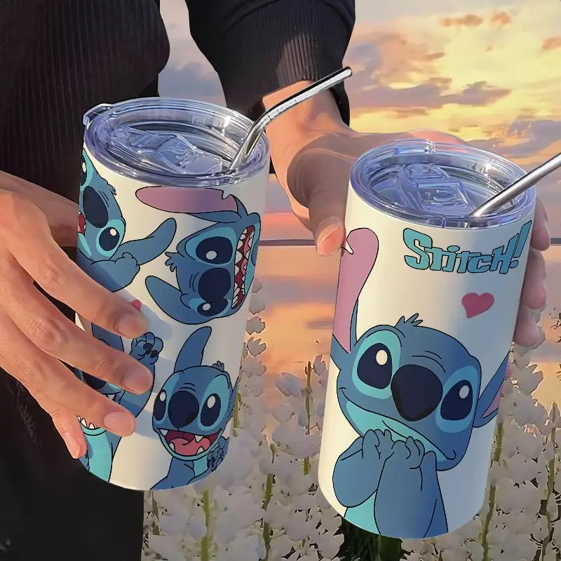 480 мл Kawaii Stitch 304 кофейная кружка из нержавеющей стали с соломинкой мультяшное аниме питьевое пиво
480 мл Kawaii Stitch 304 кофейная кружка из нержавеющей стали с соломинкой мультяшное аниме питьевое пиво