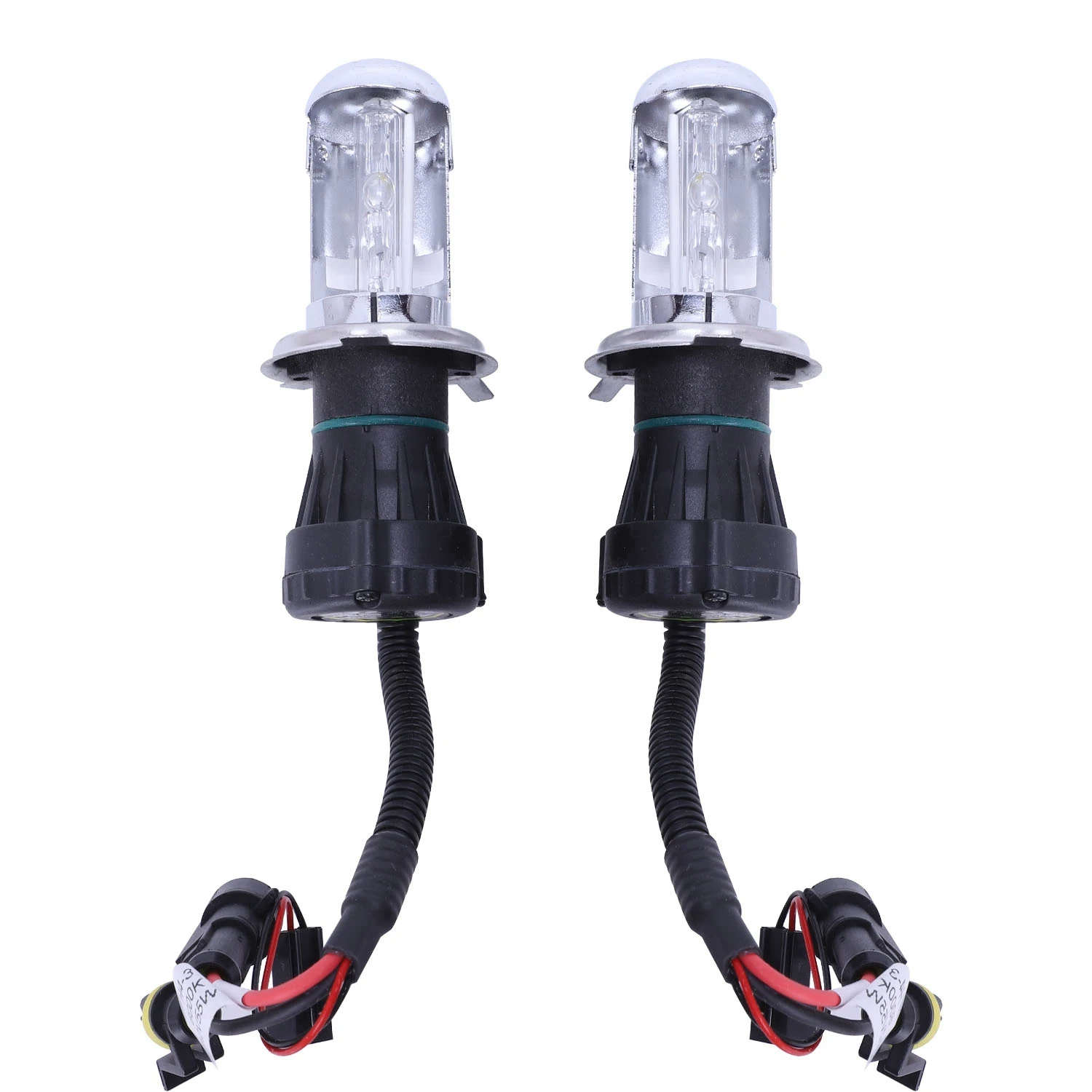 

2X Bulb AUTO HID BI-Xenon Beam HI / LOW Bulb H4 (55W, 6000K)