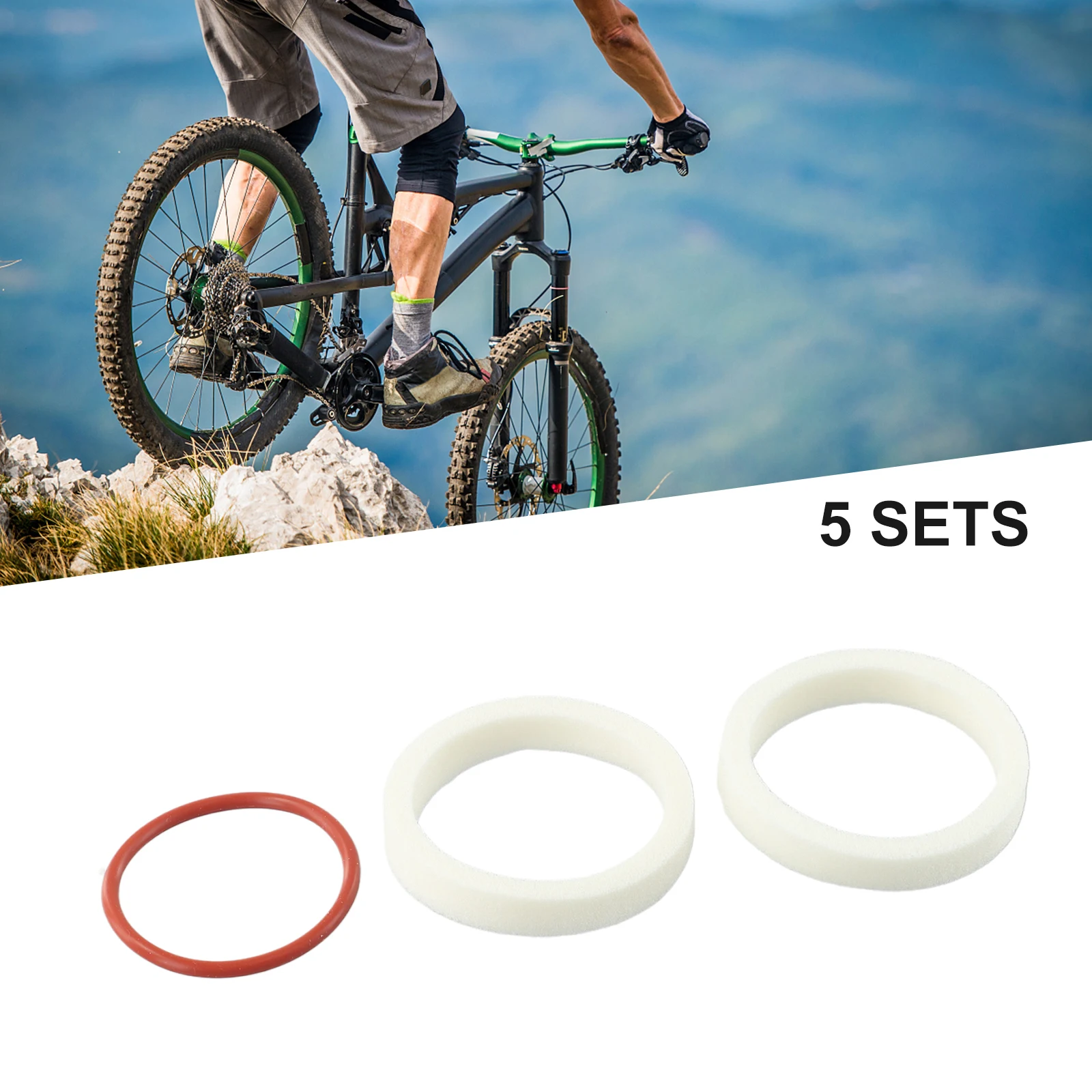 10pcs MTB Bike Front Fork Foam Ring Sealed Foam Absorb Seal Imported Sponge Front Fork Sponge Ring Available On 32mm Fork
10pcs MTB Bike Front Fork Foam Ring Sealed Foam Absorb Seal Imported Sponge Front Fork Sponge Ring Available On 32mm Fork
