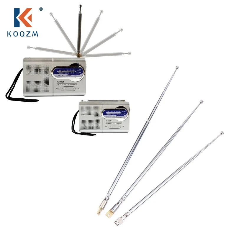 48/64cm 6 Section Metal Full-Channel Am Fm Radio Telescopic Antenna 360 Degree Rotating Antenna Aeial
48/64cm 6 Section Metal Full-Channel Am Fm Radio Telescopic Antenna 360 Degree Rotating Antenna Aeial