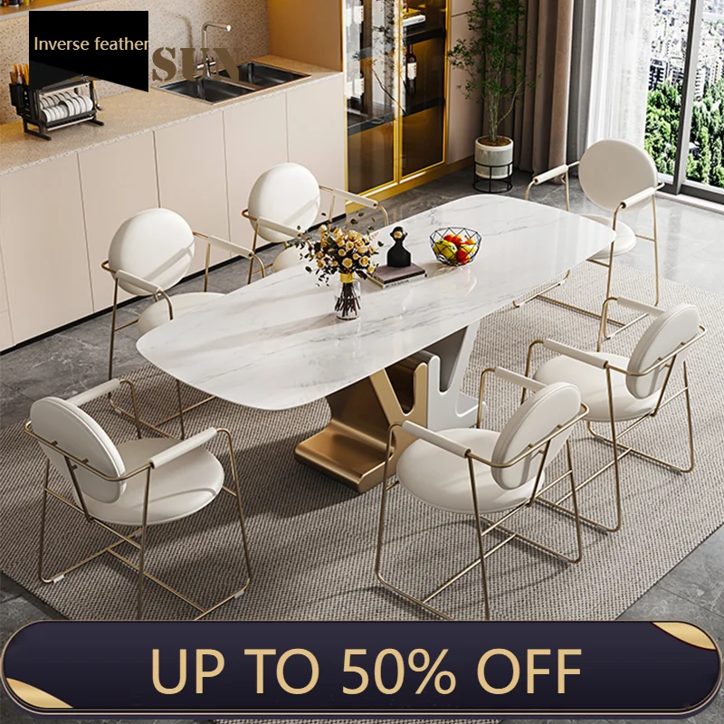 Luxury Rock Dining Table Console Dinner Kitchen Coffee Marble Apartment 2 Meter Tables Marble Mesa De Comedor Home Furniture
Luxury Rock Dining Table Console Dinner Kitchen Coffee Marble Apartment 2 Meter Tables Marble Mesa De Comedor Home Furniture