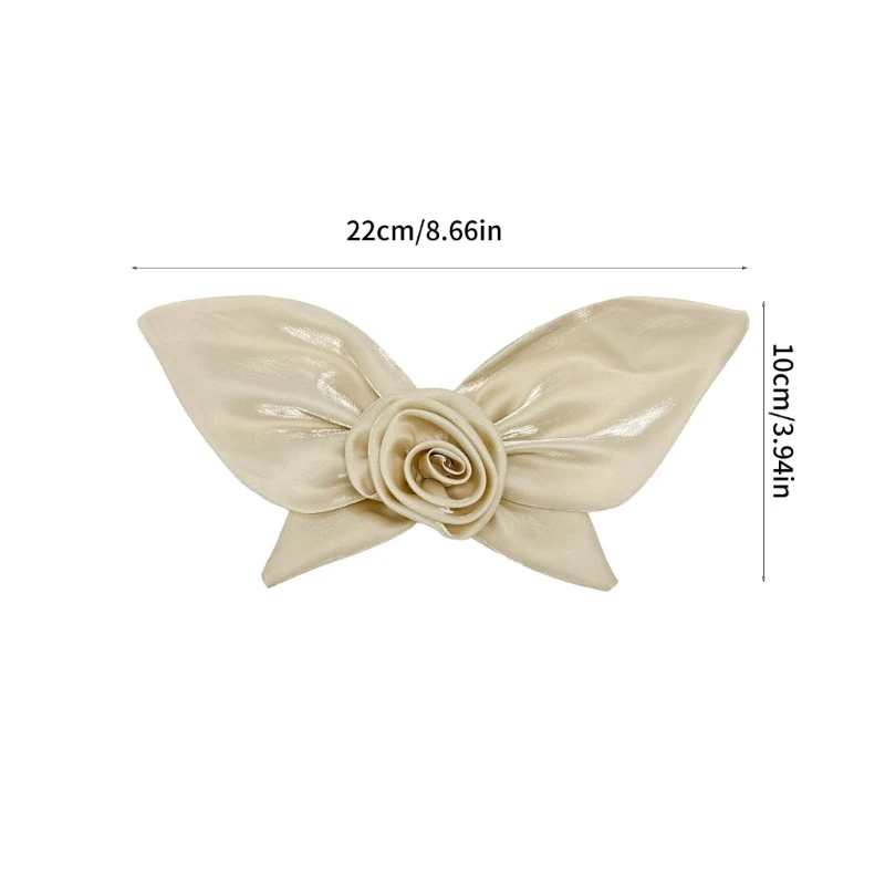 Women 3D Bowknot Flower Brooch Detachable Pre-Tied Bow Tie Lapel Pin Collar Neck Clips Wedding Party Bowtie Drop shipping
Women 3D Bowknot Flower Brooch Detachable Pre-Tied Bow Tie Lapel Pin Collar Neck Clips Wedding Party Bowtie Drop shipping