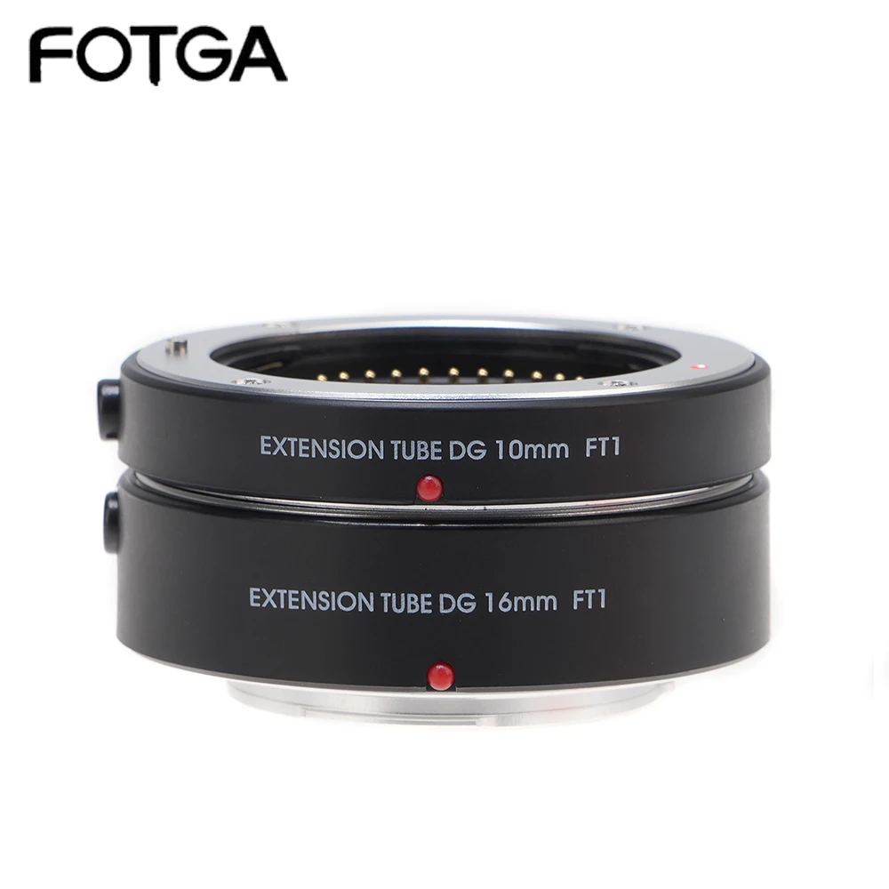 FOTGA Macro AF Auto Focus Extension Tube Lens Ring Adapter DG 10mm+16mm for Four Thirds M43 Micro 4/3 Camera GH3 GH4 GH5 GH5s
FOTGA Macro AF Auto Focus Extension Tube Lens Ring Adapter DG 10mm+16mm for Four Thirds M43 Micro 4/3 Camera GH3 GH4 GH5 GH5s