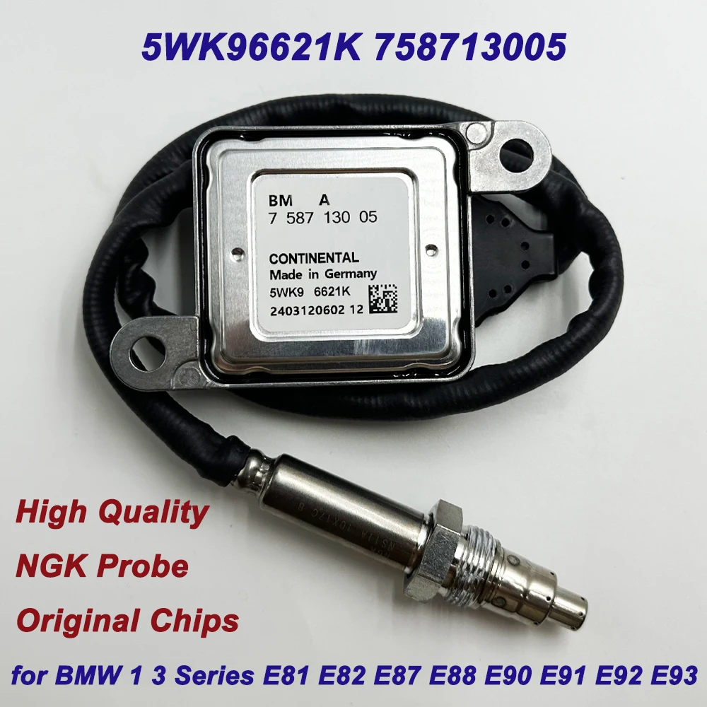 

High Quality for NGK Probe 5WK96621K 758713005 Nox Sensor For BMW E81 E82 E87 E88 E90 E91 E92 E93 LCI N43 116i 118i 11787587130