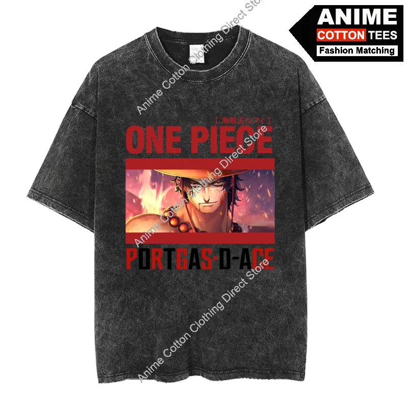 Anime One Piece Portgas D Ace T Shirt y2k Harajuku Hip Hop Casual Unisex Streetwear T-shirt Vintage Cotton Oversized Loose Tees
Anime One Piece Portgas D Ace T Shirt y2k Harajuku Hip Hop Casual Unisex Streetwear T-shirt Vintage Cotton Oversized Loose Tees