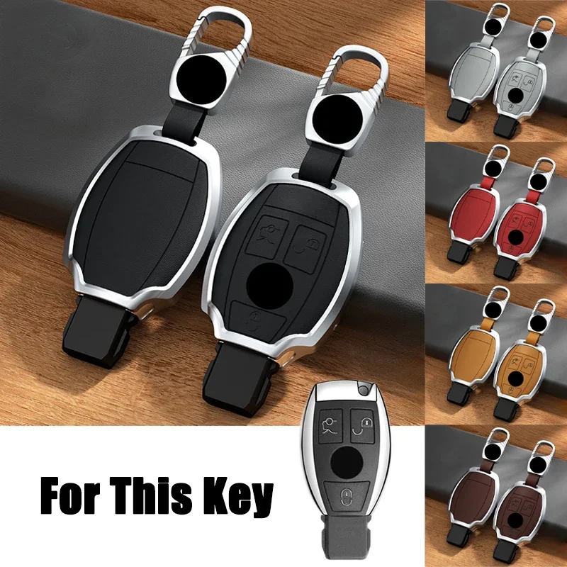 Aluminum Alloy Leather Car Key Fob Case Cover For Benz GLC GLK CLS GLA CLA AMG 180 C250 C280 C300 C350 C400 C63 E250 E320 E350
Aluminum Alloy Leather Car Key Fob Case Cover For Benz GLC GLK CLS GLA CLA AMG 180 C250 C280 C300 C350 C400 C63 E250 E320 E350