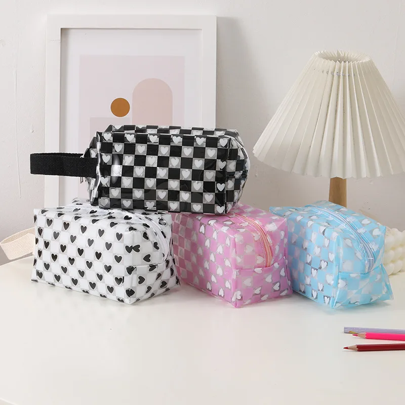 Love Shape Print Large-capacity Waterproof Makeup Bag Cosmetic Organizer Travel Toiletry Bag Student Pencil Bag Stationery Pouch
Love Shape Print Large-capacity Waterproof Makeup Bag Cosmetic Organizer Travel Toiletry Bag Student Pencil Bag Stationery Pouch