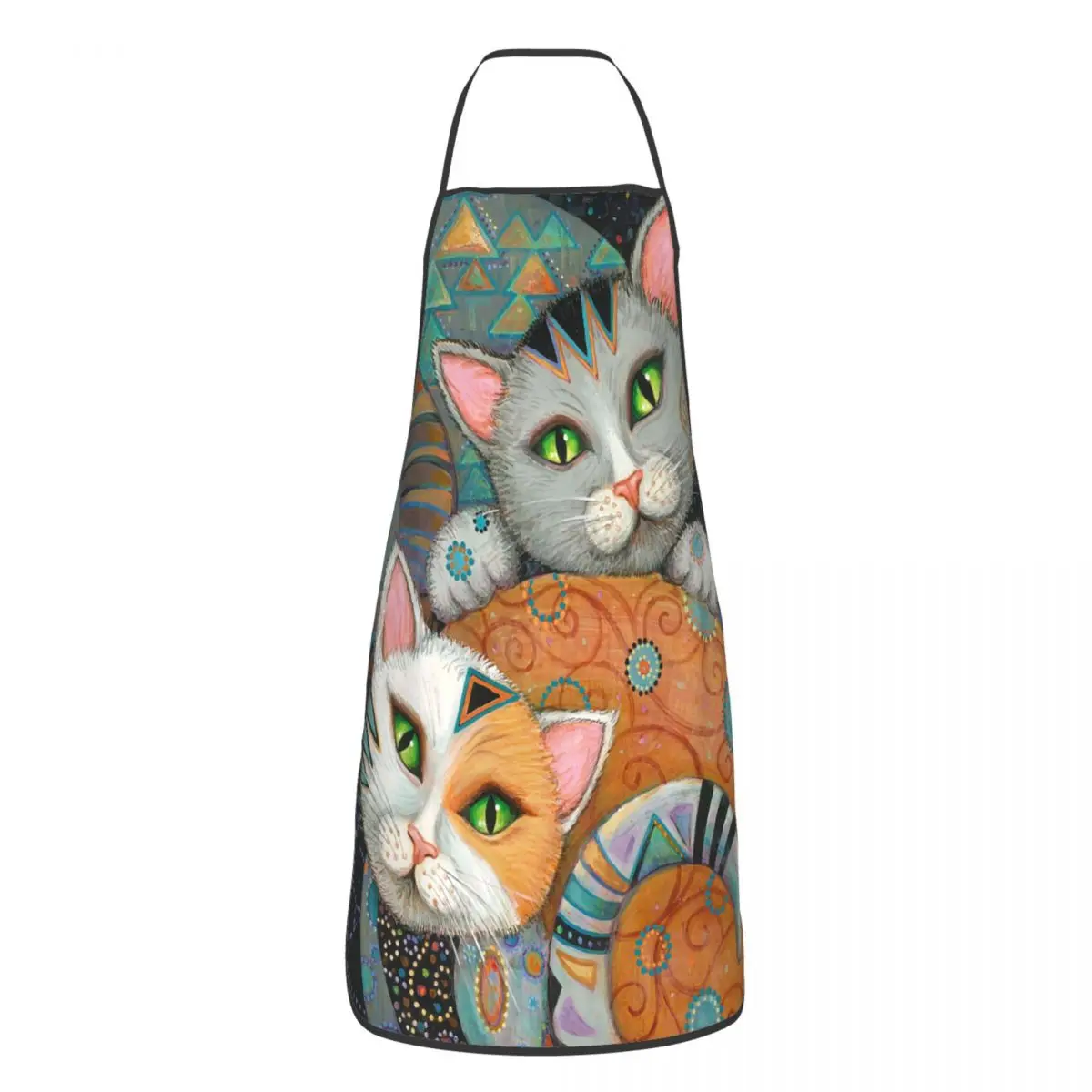 Unisex Oil Painting Cat Bib Apron Adult Women Men Chef Tablier Cuisine for Kitchen Cooking Gustav Klimt Baking
Unisex Oil Painting Cat Bib Apron Adult Women Men Chef Tablier Cuisine for Kitchen Cooking Gustav Klimt Baking