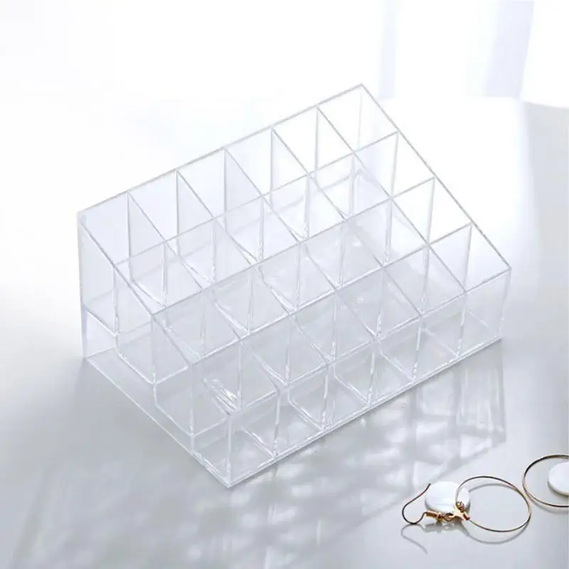 Transparent Makeup Display Rack Acrylic Lipstick Box Makeup Organizer Storage Box Desktop Lipstick Nail Polish Organizer Box
Transparent Makeup Display Rack Acrylic Lipstick Box Makeup Organizer Storage Box Desktop Lipstick Nail Polish Organizer Box