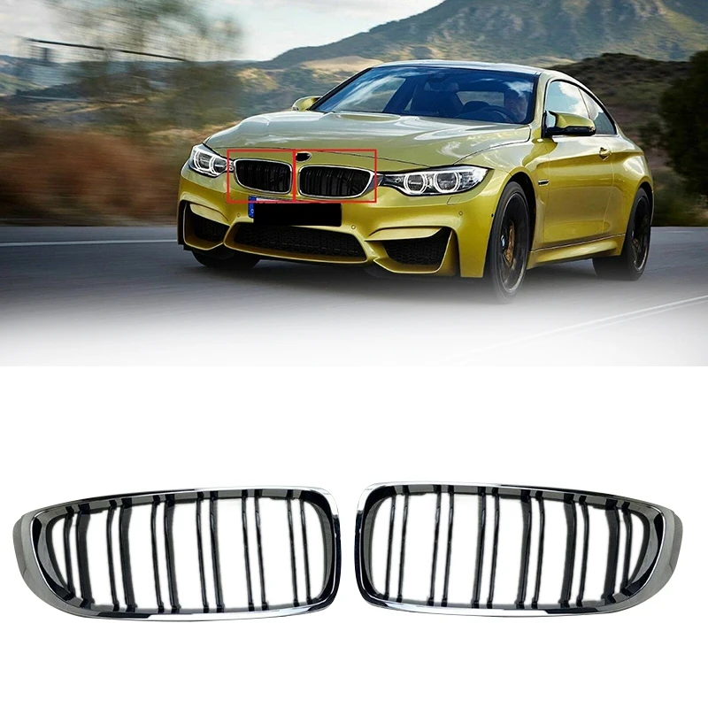 Car Chrome Gloss Black M Look Front Grill Fit For-BMW 4-Series F82 F80 F32 F36 F33 14-17
Car Chrome Gloss Black M Look Front Grill Fit For-BMW 4-Series F82 F80 F32 F36 F33 14-17