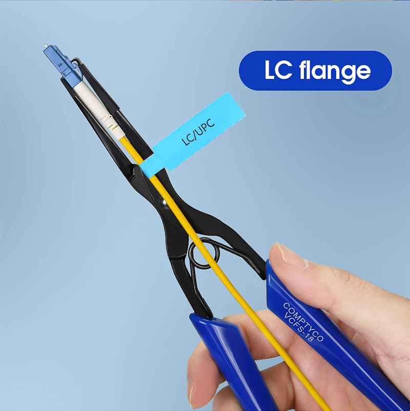 COMPTYCO VCFS-18 Fiber Optic Room Tools Optical Fiber Flange Clip Line Pliers SC/LC Connector Plug Clamp Pull Tool
COMPTYCO VCFS-18 Fiber Optic Room Tools Optical Fiber Flange Clip Line Pliers SC/LC Connector Plug Clamp Pull Tool
