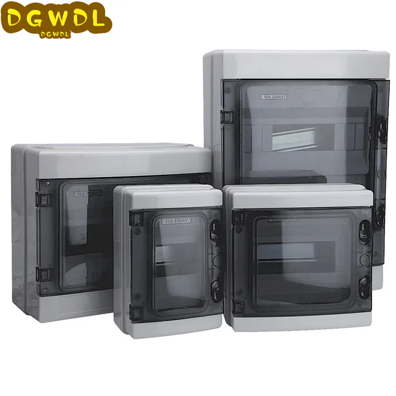 HA Serie IP65 Waterproof Electrical Distribution Box 2/4/8/12/15/18/24 Ways Junction Box Circuit Breaker Switch Installation
HA Serie IP65 Waterproof Electrical Distribution Box 2/4/8/12/15/18/24 Ways Junction Box Circuit Breaker Switch Installation
