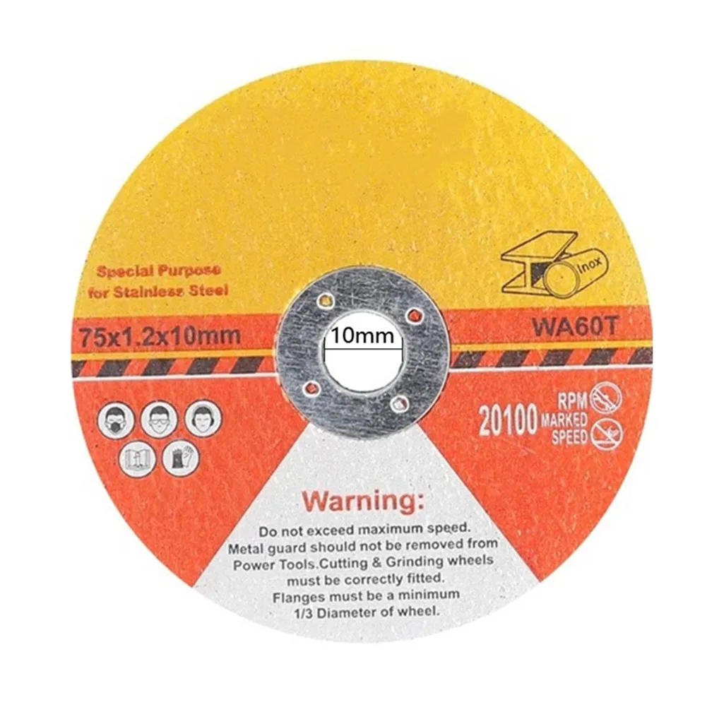 Grinding Wheel Saw Blade 10mm Bore Cutting Disc Fiber Reinforced Resin For Angle Grinder Power Tool Accessories
Grinding Wheel Saw Blade 10mm Bore Cutting Disc Fiber Reinforced Resin For Angle Grinder Power Tool Accessories