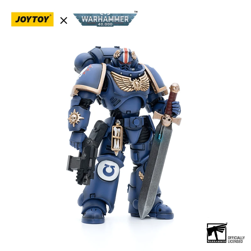 

[Pre-Order] JOYTOY 1/18 Action Figures Amine Warhammer 40K Ultramarines Primaris Lieutenant Argaranthe Model Gift Free Shipping