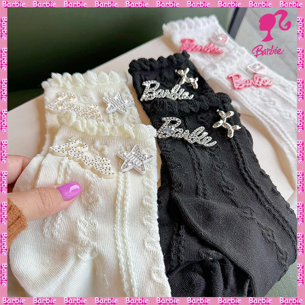 New Girls' Barbie Socks Anime Autumn Winter Casual Girl Warm Sock Ins Trend Fashion Letters Barbie Style Breathable Stockings
New Girls' Barbie Socks Anime Autumn Winter Casual Girl Warm Sock Ins Trend Fashion Letters Barbie Style Breathable Stockings