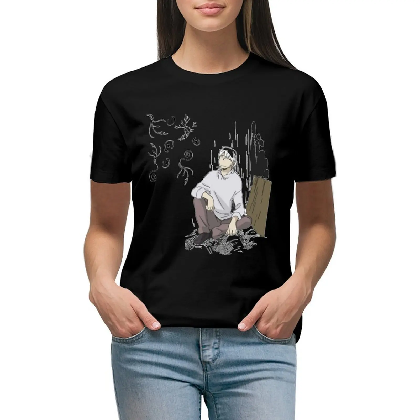 Day Gift for Anime Tv Mushishi Series Gifts Music Fans T-shirt oversized funny summer tops T-shirts for Women
Day Gift for Anime Tv Mushishi Series Gifts Music Fans T-shirt oversized funny summer tops T-shirts for Women