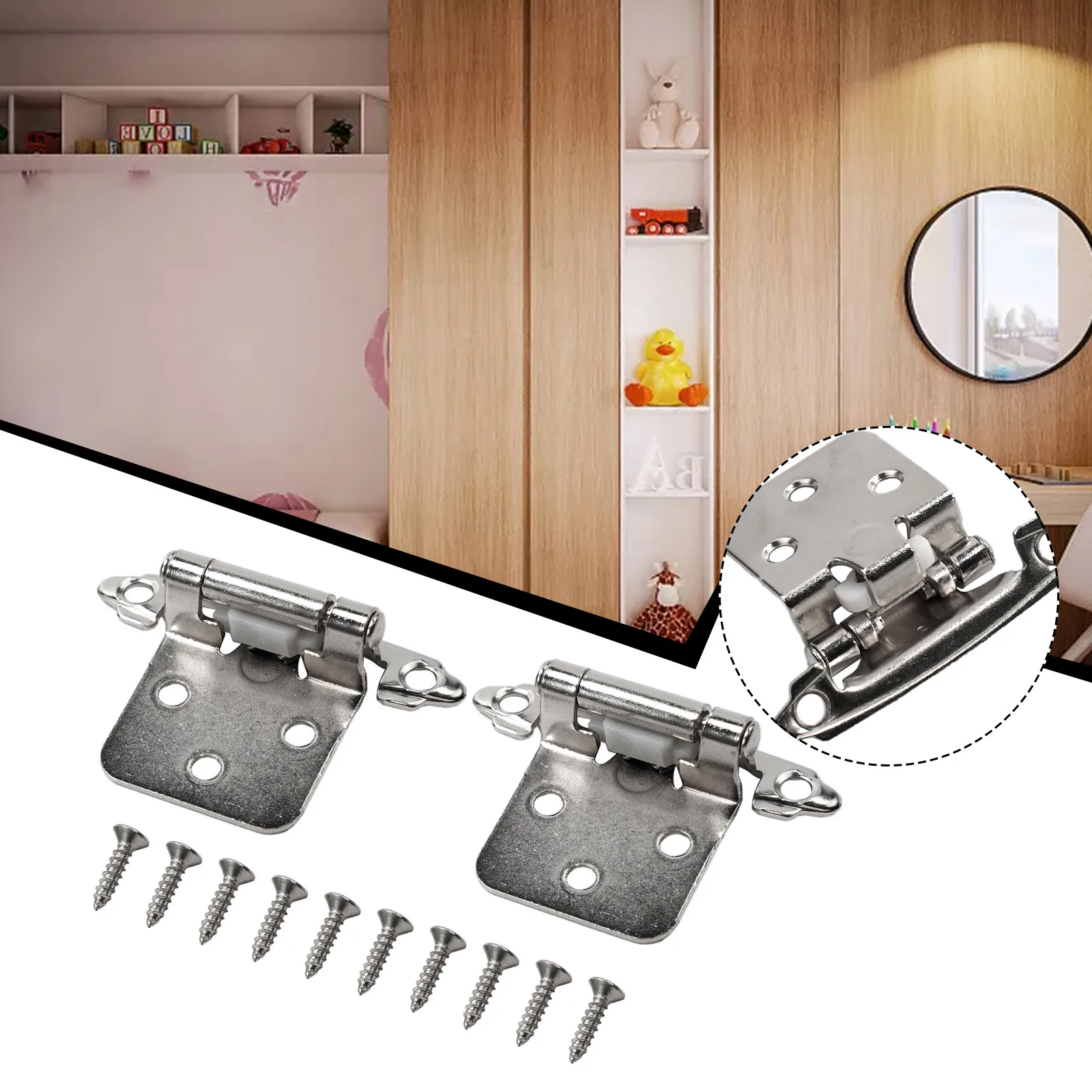 2pcs Cabinet Hinges Overlay Self Closing Face Mount Cupboard Door Hinge Hydraulic Buffer Spring Hinge Furniture Hardware
2pcs Cabinet Hinges Overlay Self Closing Face Mount Cupboard Door Hinge Hydraulic Buffer Spring Hinge Furniture Hardware