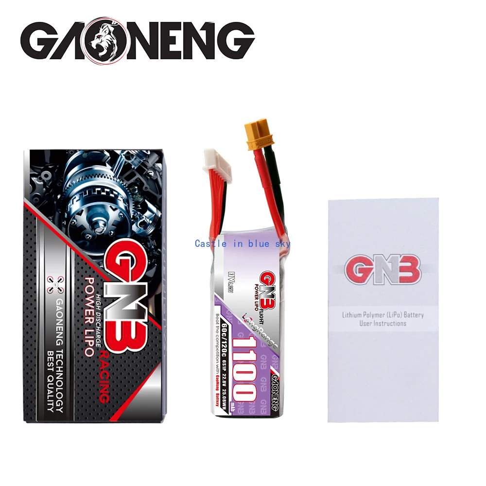 Высокоэнергетический GNB 1100 мАч 22,8 в 6S 60C HV Lipo аккумулятор XT30 XT60 разъем для FPV гоночного дрона долгий срок службы батареи
Высокоэнергетический GNB 1100 мАч 22,8 в 6S 60C HV Lipo аккумулятор XT30 XT60 разъем для FPV гоночного дрона долгий срок службы батареи