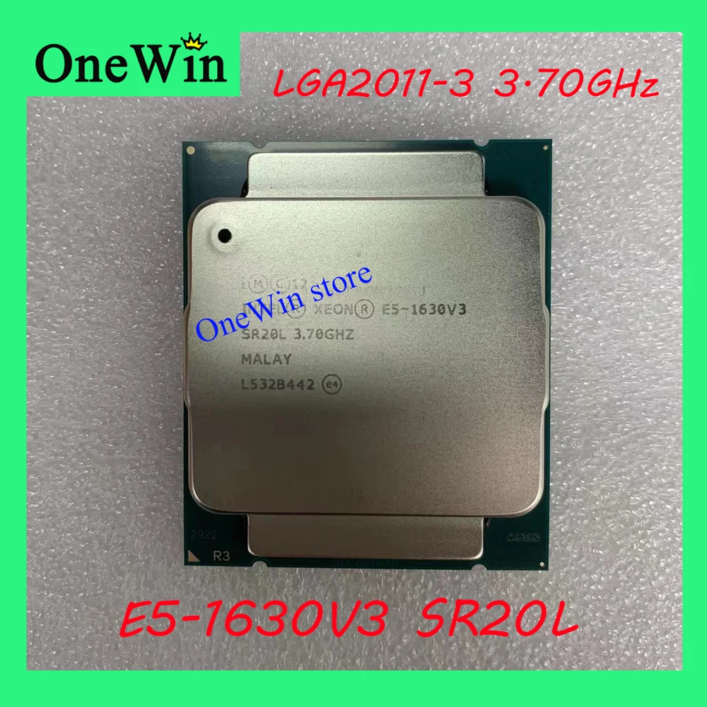 Оригинальный процессор Intel Xeon E5-1630V 3 ЦПУ LGA2011-3 10M 3,70 ГГц SR20L 22nm 4 ядра всего 8 потоков 140 Вт 
Оригинальный процессор Intel Xeon E5-1630V 3 ЦПУ LGA2011-3 10M 3,70 ГГц SR20L 22nm 4 ядра всего 8 потоков 140 Вт