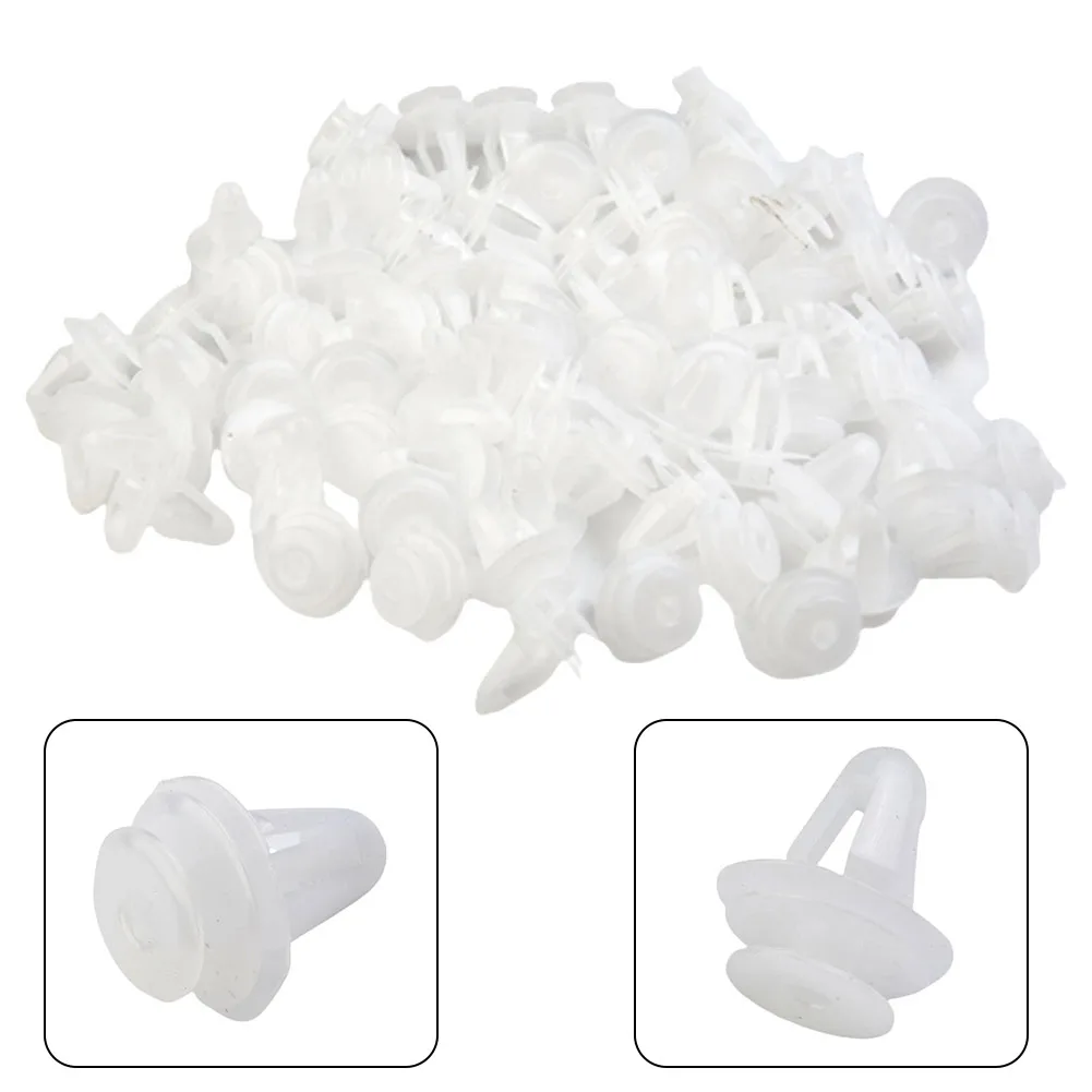 Fender Bumper clips Push Rivets Screw Trunk White 100Pcs Hole Plastic Accessories Auto Door Automotive Durable
Fender Bumper clips Push Rivets Screw Trunk White 100Pcs Hole Plastic Accessories Auto Door Automotive Durable