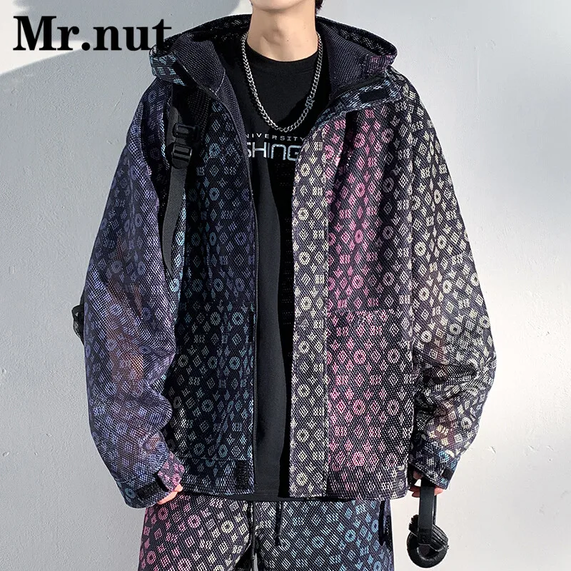 Stylish Hooded Sun-Protective Clothing Men's Jackets 2024 Summer Breathable Mesh Sunscreen Clothes Youth Male Coat Leisure Tops
Stylish Hooded Sun-Protective Clothing Men's Jackets 2024 Summer Breathable Mesh Sunscreen Clothes Youth Male Coat Leisure Tops