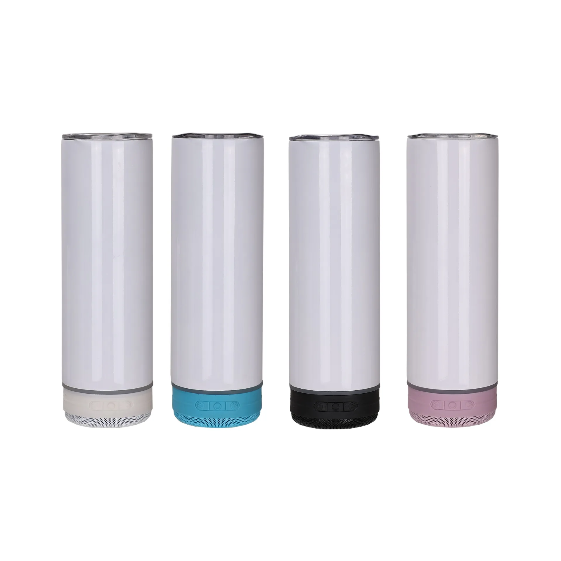 20oz Sublimation Blank Eco-friendly Stainless Steel Straight Tumbler with Bluetooth Speaker
20oz Sublimation Blank Eco-friendly Stainless Steel Straight Tumbler with Bluetooth Speaker
