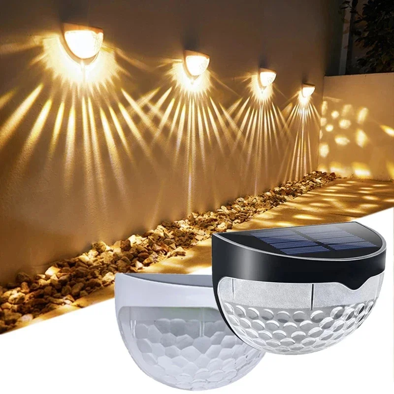 Solar Light Outdoor Light Control Induction Courtyard Decoration Solar Fence Wall Light Semi-circular Energy-saving Street Light
Solar Light Outdoor Light Control Induction Courtyard Decoration Solar Fence Wall Light Semi-circular Energy-saving Street Light