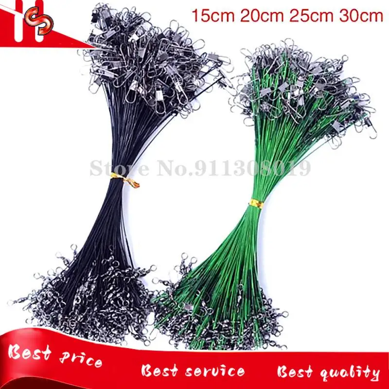 Поводок рыболовный со свинцовым сердечником, 15-30 см, 25 шт./лот 
Поводок рыболовный со свинцовым сердечником, 15-30 см, 25 шт./лот