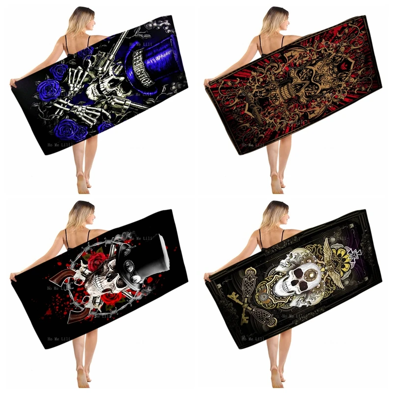 Gears War Skull And Guns Ghost Rider Sugar Bone Paisley Day Of The Dead Art Soft Light Weight Quick Drying Towel
Gears War Skull And Guns Ghost Rider Sugar Bone Paisley Day Of The Dead Art Soft Light Weight Quick Drying Towel