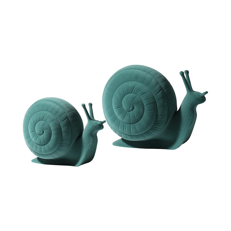 Creative Flocking Snail Decoration High-End Home Living Room TV Cabinet and Tea Table Decoration Model Room Soft Decoration
Creative Flocking Snail Decoration High-End Home Living Room TV Cabinet and Tea Table Decoration Model Room Soft Decoration