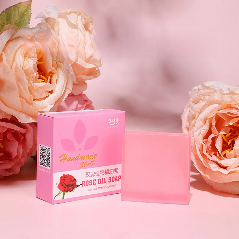 's Rose Handmade Essential Oil Women's Perfume Deep Cleansing Aromatherapy Lasting Soap
's Rose Handmade Essential Oil Women's Perfume Deep Cleansing Aromatherapy Lasting Soap