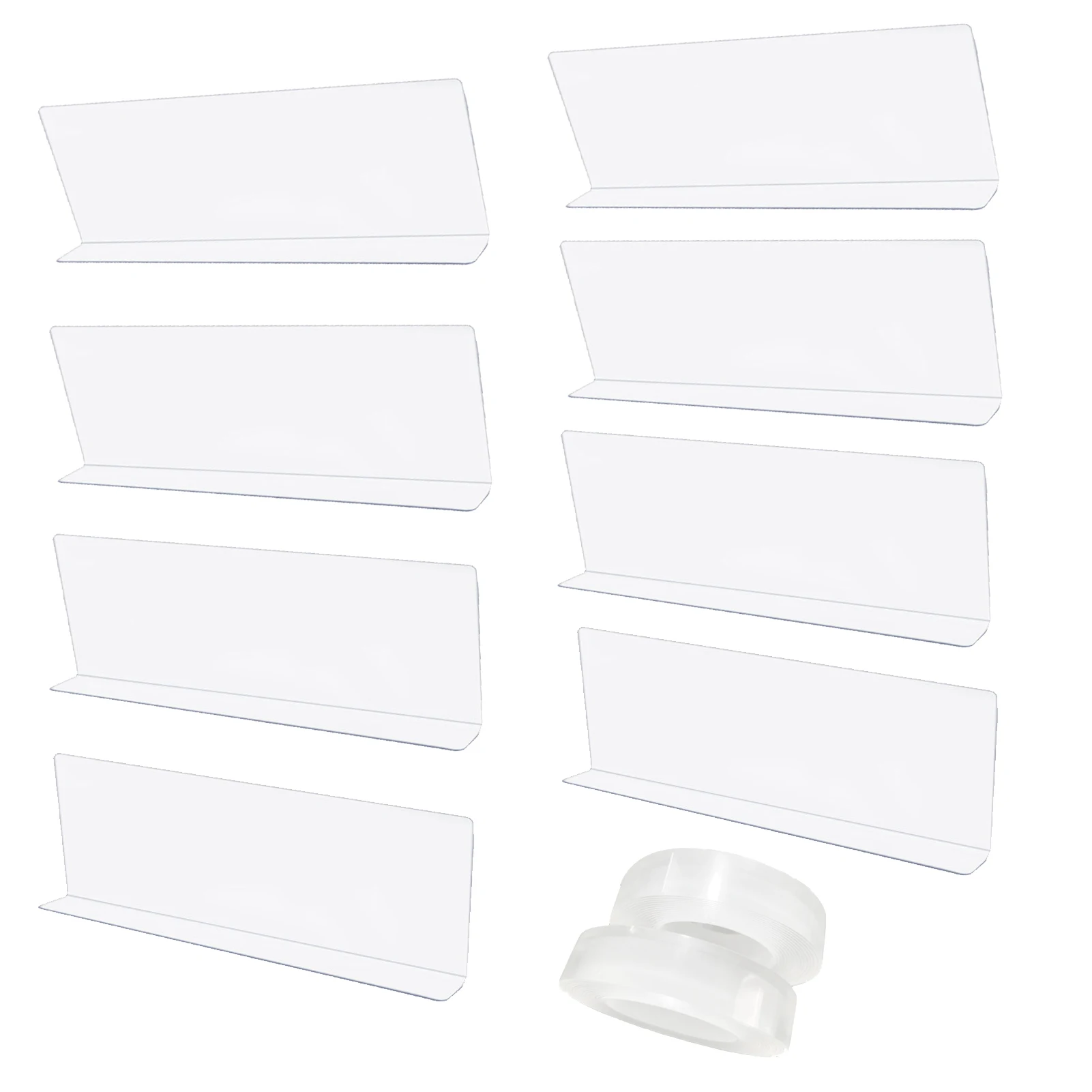 8pcs With Tape Thin Under Bed Couch Toy BlockersBumper For Dust Dresser PVC Adjustable Strong Adhesive Clear Furniture
8pcs With Tape Thin Under Bed Couch Toy BlockersBumper For Dust Dresser PVC Adjustable Strong Adhesive Clear Furniture