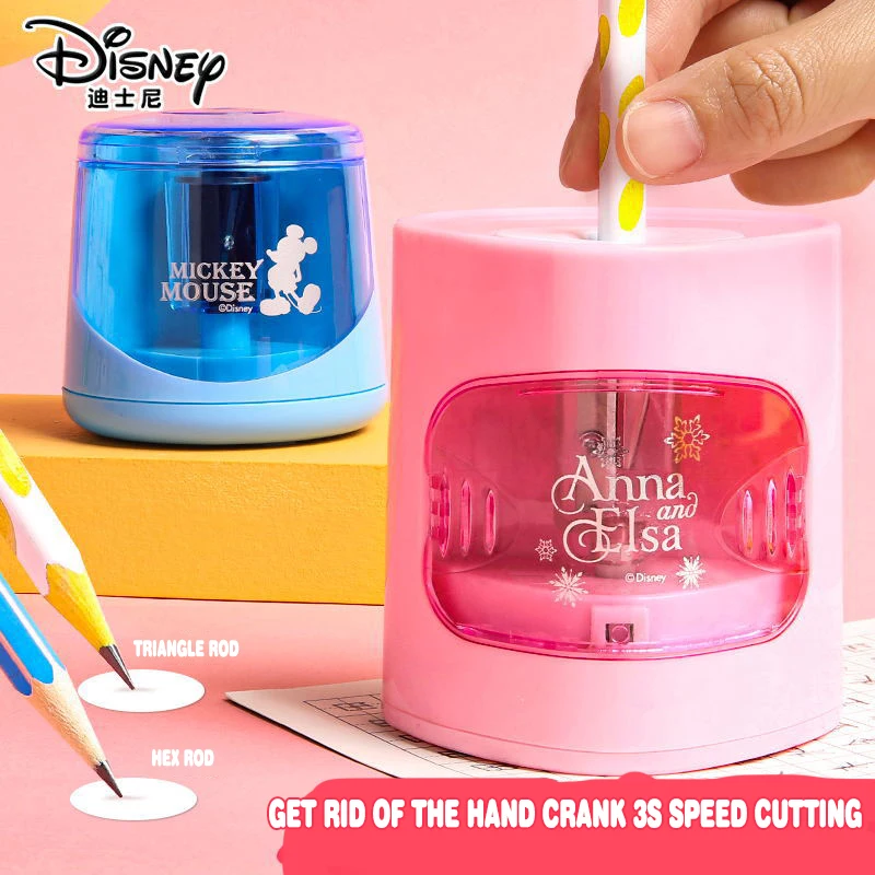 Disney Electric Sharpener Frozen Spiderman Stationery Home Office School Supplies Automatic Pencil Sharpener Kawaii Stationery
Disney Electric Sharpener Frozen Spiderman Stationery Home Office School Supplies Automatic Pencil Sharpener Kawaii Stationery