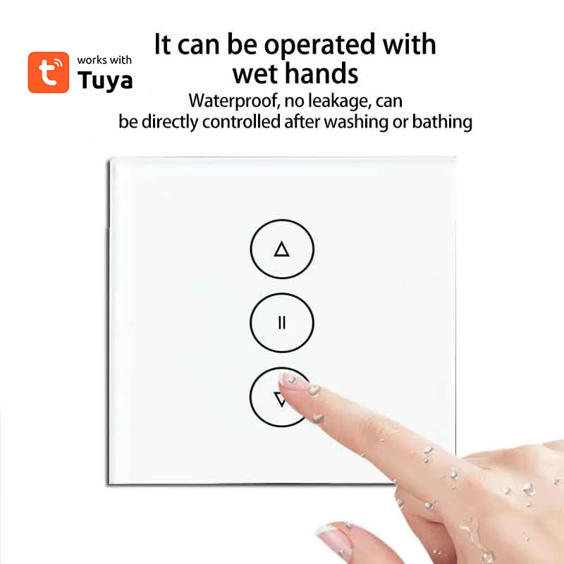 Tuya Smart Switch Rolling Blinds Engine Roller Shutter EU Touch Switches Panel Support Alexa Home
Tuya Smart Switch Rolling Blinds Engine Roller Shutter EU Touch Switches Panel Support Alexa Home