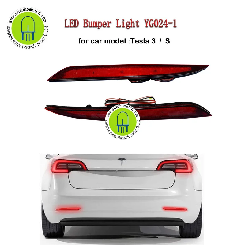 2x Car Led Back Rear Hidden Reflector Bumper Marker Lamp Lighting for Tesla Model S 2012 Tail Signal LED Bumper Light YG024
2x Car Led Back Rear Hidden Reflector Bumper Marker Lamp Lighting for Tesla Model S 2012 Tail Signal LED Bumper Light YG024