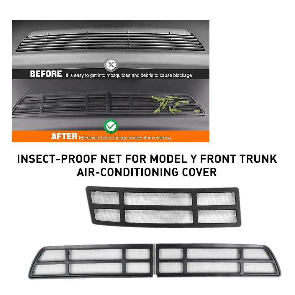 1/2pcs For Tesla Model3/Y 21-23Integrated Insect Net Air Inlet Protective Cover Car Grille Modification Intake Grille Filter Net
1/2pcs For Tesla Model3/Y 21-23Integrated Insect Net Air Inlet Protective Cover Car Grille Modification Intake Grille Filter Net