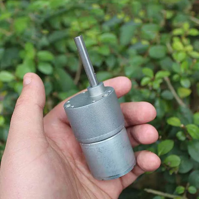 DC 12V Micro Gear Motor 28PRM Low Speed Reversible Reducer 37mm GearBox Brushed Engine for DIY Toy Robot Smart Car
DC 12V Micro Gear Motor 28PRM Low Speed Reversible Reducer 37mm GearBox Brushed Engine for DIY Toy Robot Smart Car
