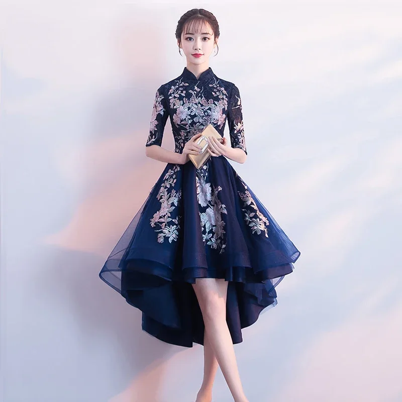 Oriental Womens Evening Cheongsam Wedding Party Dress Traditional Chinese Style Elegant Qipao Long Gowns Retro Vestido XS-XXXL
Oriental Womens Evening Cheongsam Wedding Party Dress Traditional Chinese Style Elegant Qipao Long Gowns Retro Vestido XS-XXXL