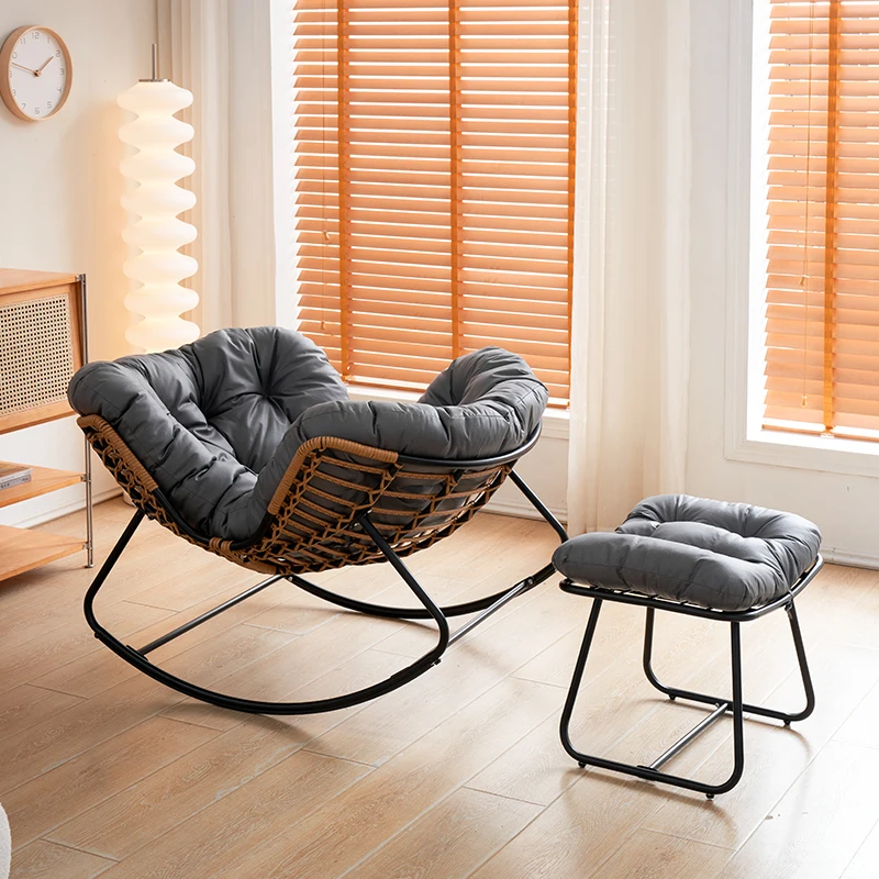 Footrest White Living Room Chair Metal Rattan Corner Rocking Chair Floor Meditation Muebles Para El Hogar Home Decoraction
Footrest White Living Room Chair Metal Rattan Corner Rocking Chair Floor Meditation Muebles Para El Hogar Home Decoraction