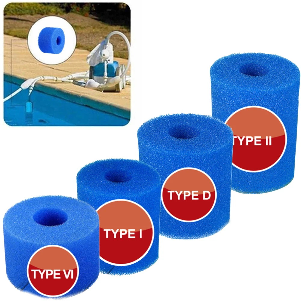 Filter Foam Sponge Replacement For Intex Type I/II/VI/D Washable Reusable Swimming Pool Cleaning Tool Accessories
Filter Foam Sponge Replacement For Intex Type I/II/VI/D Washable Reusable Swimming Pool Cleaning Tool Accessories