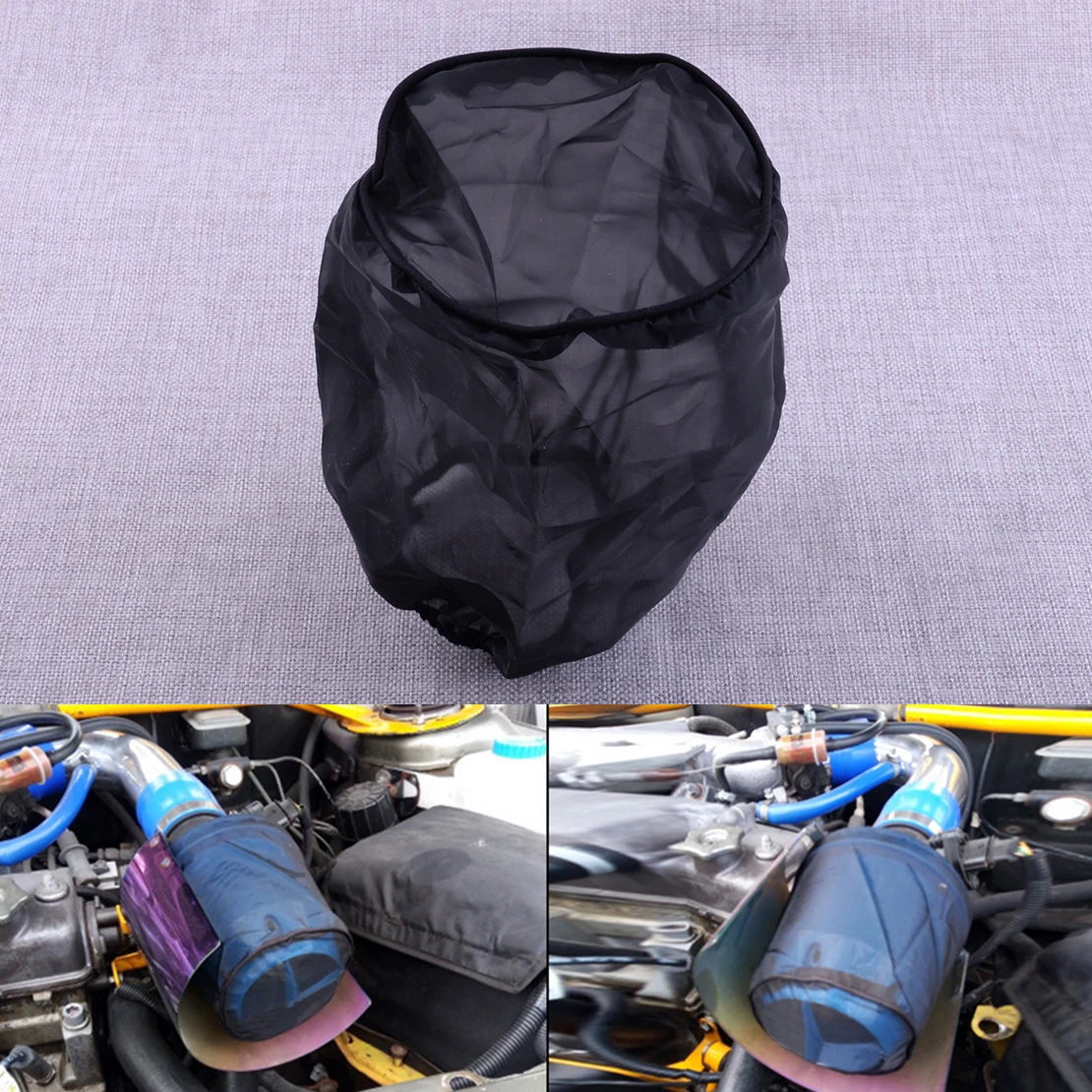 XH-UN069 Universal Car Black Engine Cold Air Intake Conical Cover Protector Mesh Dust-Proof Waterproof
XH-UN069 Universal Car Black Engine Cold Air Intake Conical Cover Protector Mesh Dust-Proof Waterproof