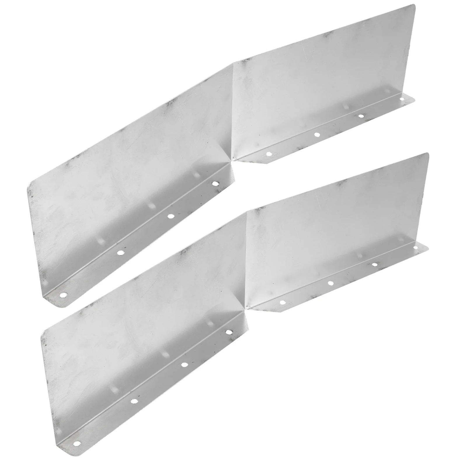 2 Pcs Shingle Roof Corner Part Rain Diverter Gutter Splash Guards Protection Metal Supply
2 Pcs Shingle Roof Corner Part Rain Diverter Gutter Splash Guards Protection Metal Supply