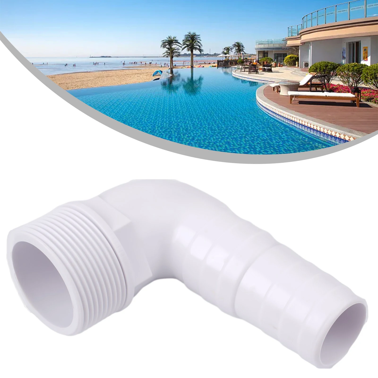 For Poolzilla1.5 Inch Swimming Pool Elbow Adapter Connector 89070 Outdoor Swimming Pool Equipment Accessories Durable Practical
For Poolzilla1.5 Inch Swimming Pool Elbow Adapter Connector 89070 Outdoor Swimming Pool Equipment Accessories Durable Practical